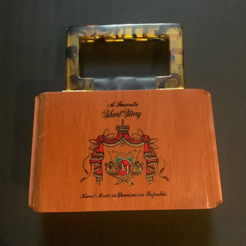 Handmade (by me) Cigar Box Purse